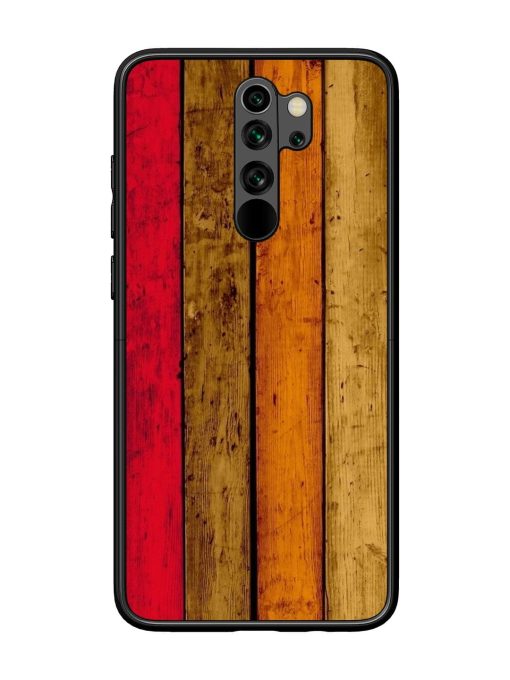 Colorful Woodgrain Glossy Soft Edge Case for Xiaomi Redmi Note 8 Pro Chachhi