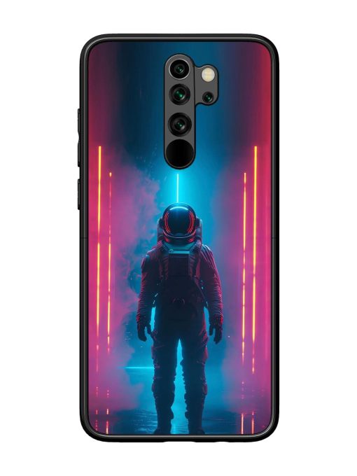 Neon Astronaut Glossy Soft Edge Case for Xiaomi Redmi Note 8 Pro