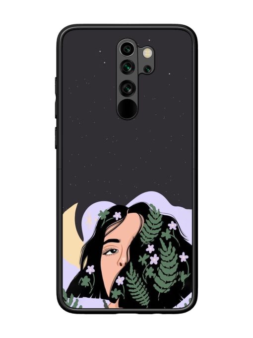 Lunar Lullaby Glossy Soft Edge Case for Xiaomi Redmi Note 8 Pro Chachhi