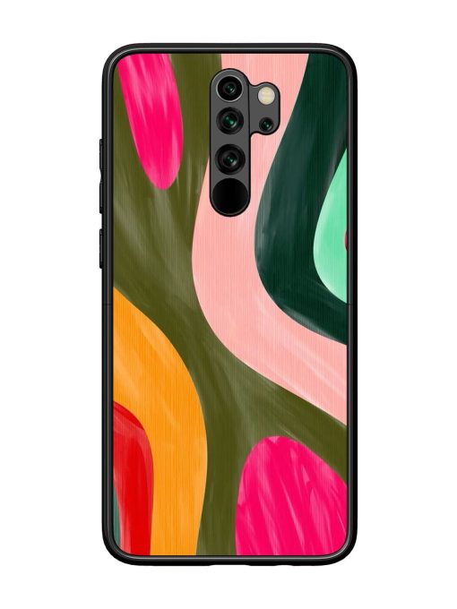 Wavy Wonderland Glossy Soft Edge Case for Xiaomi Redmi Note 8 Pro Chachhi