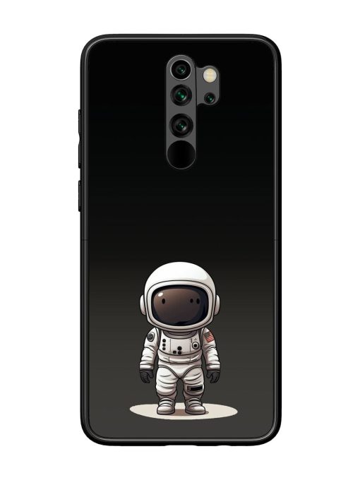 Neon Astronaut Glossy Soft Edge Case for Xiaomi Redmi Note 8 Pro