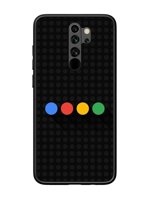 Google Dots Glossy Soft Edge Case for Xiaomi Redmi Note 8 Pro