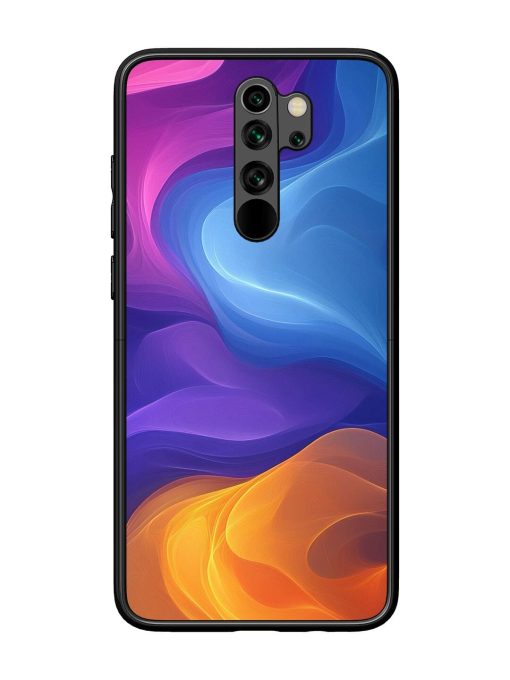 Cosmic Currents Glossy Soft Edge Case for Xiaomi Redmi Note 8 Pro Chachhi