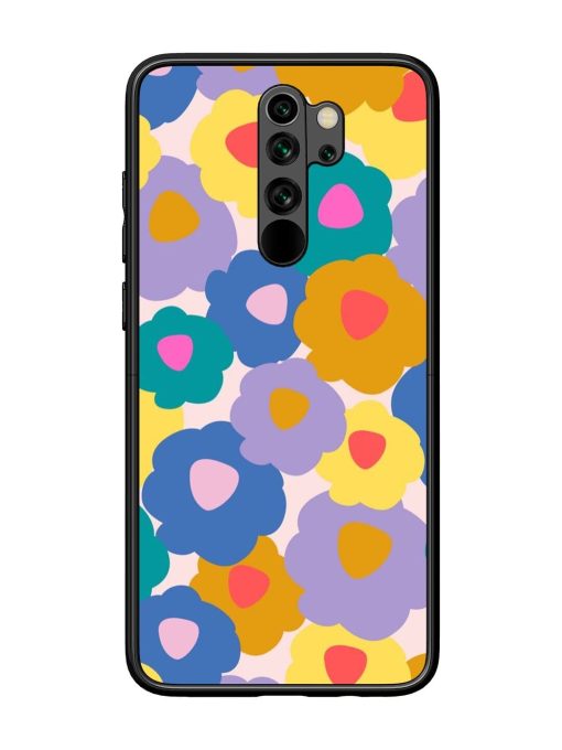 Flower Power Glossy Soft Edge Case for Xiaomi Redmi Note 8 Pro Chachhi