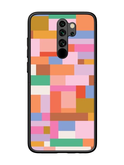 Colorful Chaos Glossy Soft Edge Case for Xiaomi Redmi Note 8 Pro Chachhi