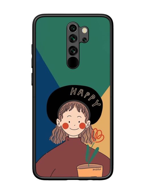 Happy Momo Glossy Soft Edge Case for Xiaomi Redmi Note 8 Pro Chachhi