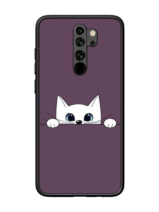 Peek-A-Boo Kitty Glossy Soft Edge Case for Xiaomi Redmi Note 8 Pro Chachhi