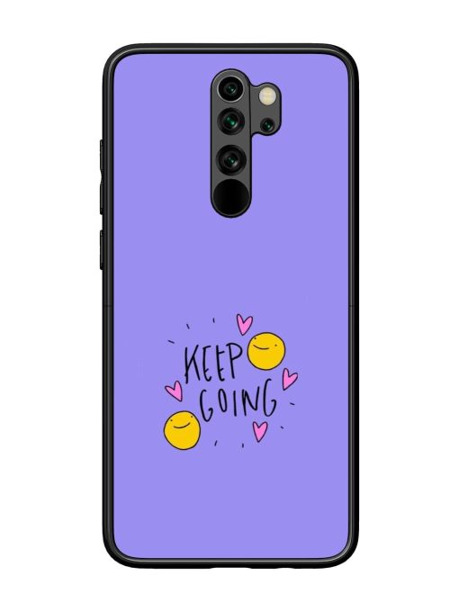 Smiling Through It All Glossy Soft Edge Case for Xiaomi Redmi Note 8 Pro Chachhi