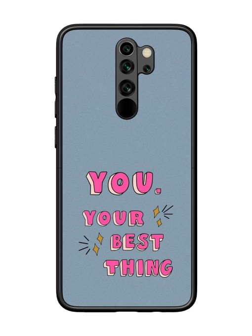 Self-Love Sparkles Glossy Soft Edge Case for Xiaomi Redmi Note 8 Pro Chachhi