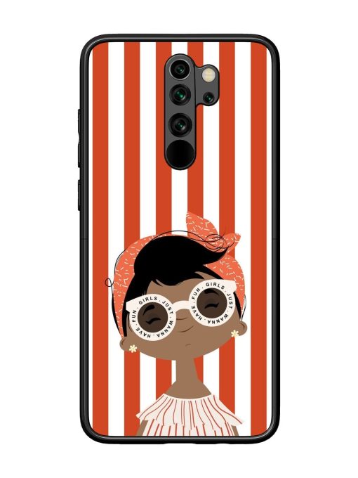 Girls Just Wanna Have Fun Glossy Soft Edge Case for Xiaomi Redmi Note 8 Pro Chachhi