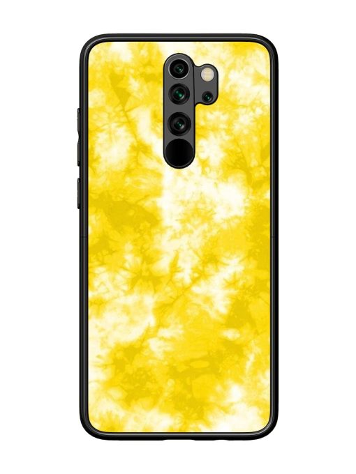 Golden Tie-Dye Twirl Glossy Soft Edge Case for Xiaomi Redmi Note 8 Pro Chachhi