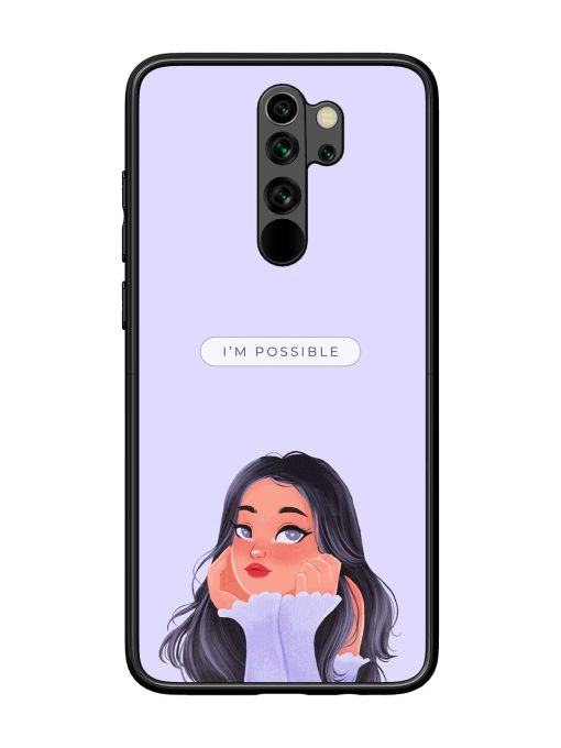 Im Possible Glossy Soft Edge Case for Xiaomi Redmi Note 8 Pro Chachhi