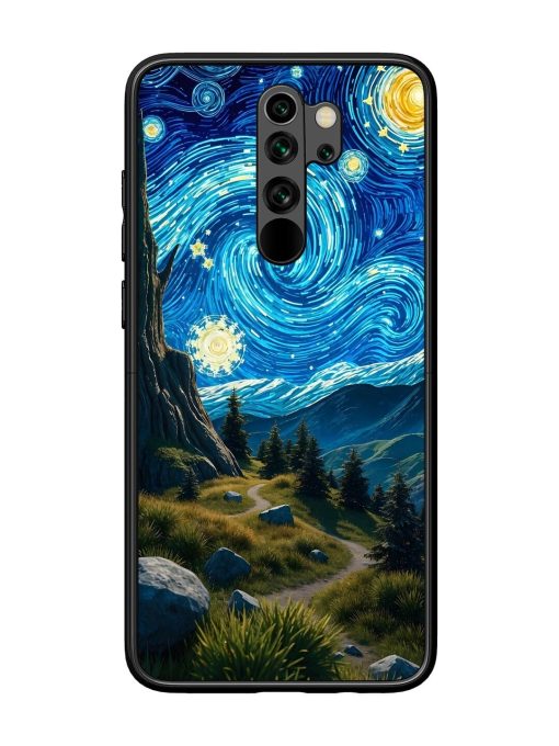 Starry Night In The Shire Glossy Soft Edge Case for Xiaomi Redmi Note 8 Pro Chachhi