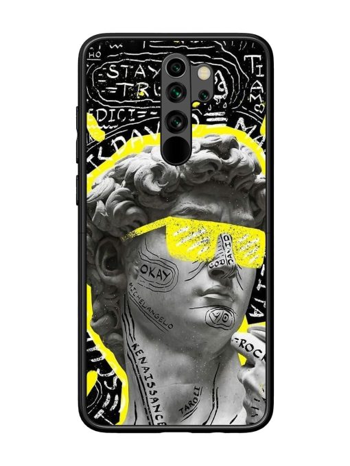 The Renaissance Rockstar Glossy Soft Edge Case for Xiaomi Redmi Note 8 Pro Chachhi