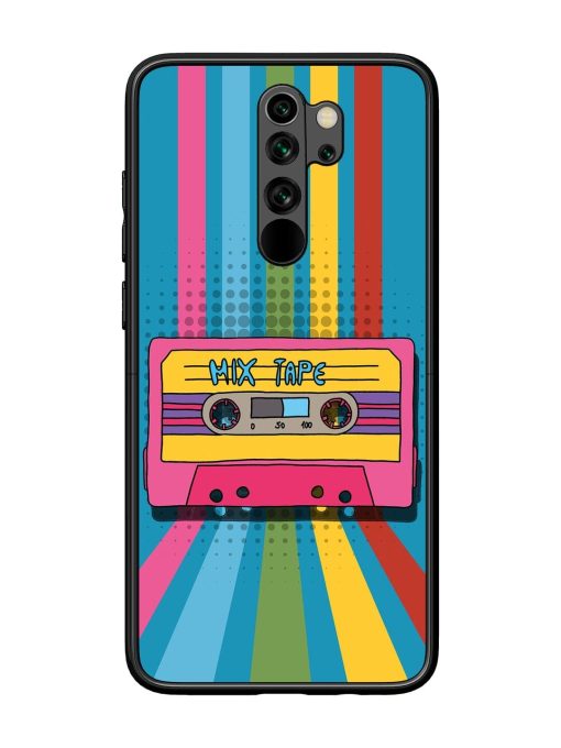 Retro Cassette Tapes Glossy Soft Edge Case for Xiaomi Redmi Note 8 Pro Chachhi