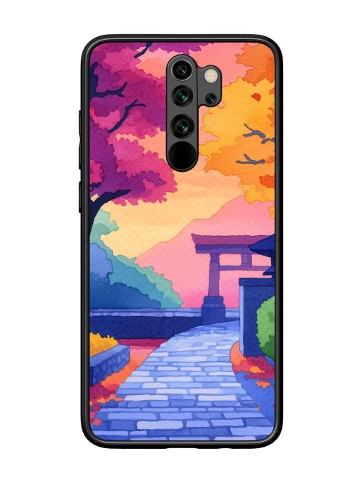 Autumnal Serenity Glossy Soft Edge Case for Xiaomi Redmi Note 8 Pro Chachhi