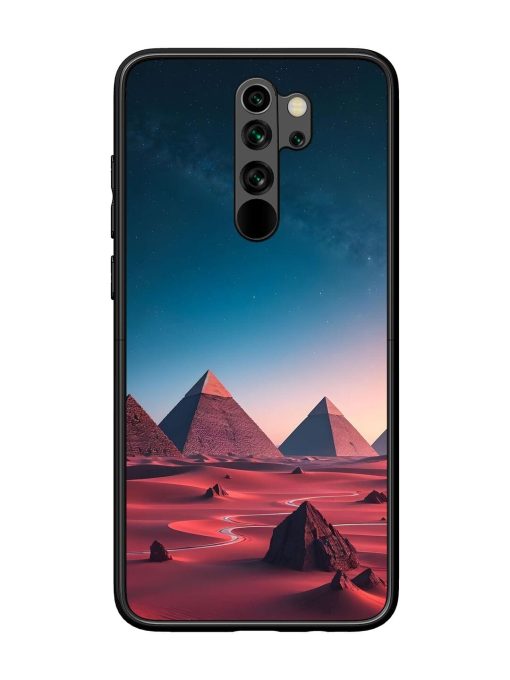 Ancient Wonders Sky Glossy Soft Edge Case for Xiaomi Redmi Note 8 Pro Chachhi