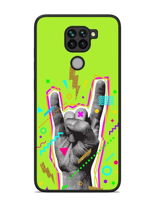 Neon Rock Glossy Soft Edge Case for Xiaomi Redmi Note 9 Chachhi