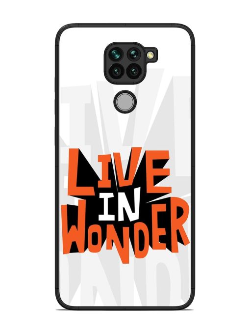 Wonder Burst Glossy Soft Edge Case for Xiaomi Redmi Note 9 Chachhi