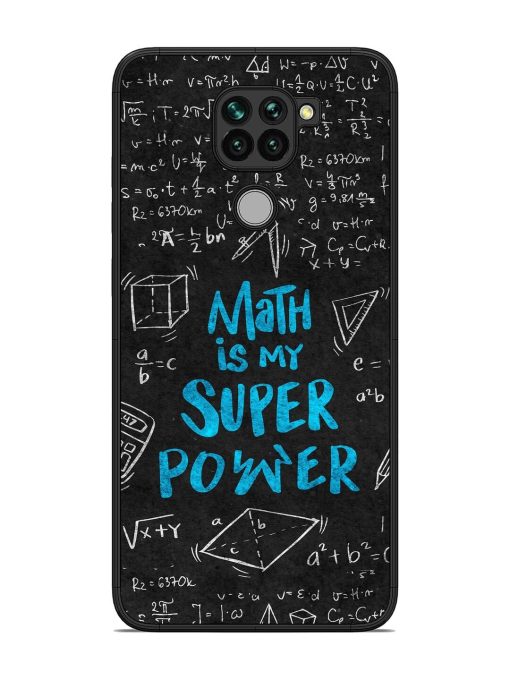 Math Magic Glossy Soft Edge Case for Xiaomi Redmi Note 9 Chachhi