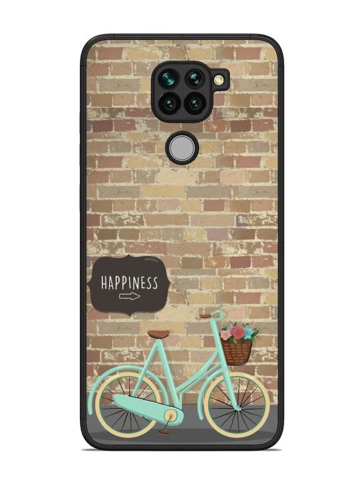 Pedaling Towards Happiness Glossy Soft Edge Case for Xiaomi Redmi Note 9 Chachhi