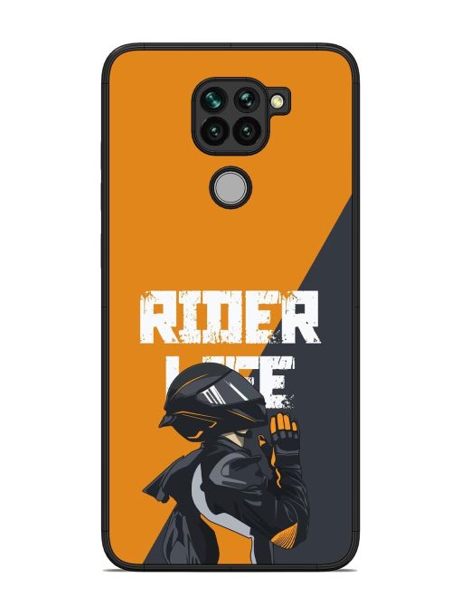 Ride Never Ends Glossy Soft Edge Case for Xiaomi Redmi Note 9 Chachhi