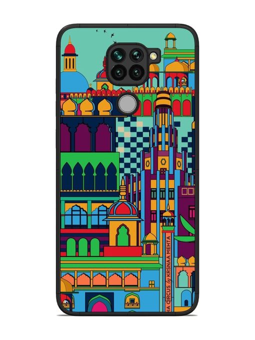 Indian Tapestry Glossy Soft Edge Case for Xiaomi Redmi Note 9 Chachhi