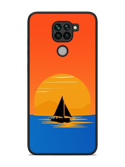 Sunset Sail Glossy Soft Edge Case for Xiaomi Redmi Note 9 Chachhi