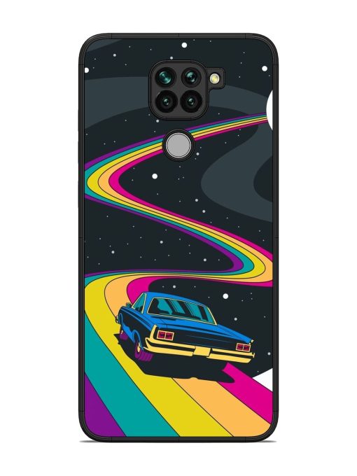 Rainbow Road Glossy Soft Edge Case for Xiaomi Redmi Note 9