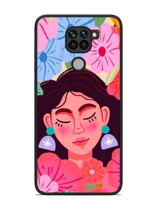 Blooming Serenity Glossy Soft Edge Case for Xiaomi Redmi Note 9 Chachhi