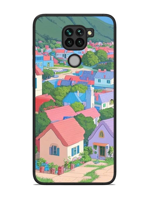 Pastel Paradise Glossy Soft Edge Case for Xiaomi Redmi Note 9