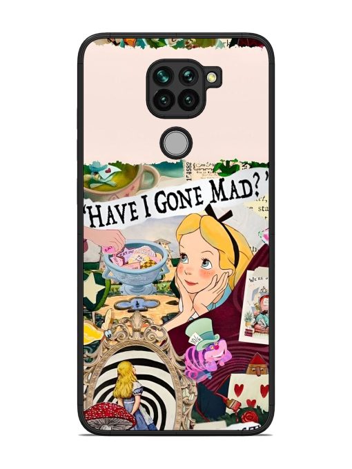 Mad Hatter'S Collage Glossy Soft Edge Case for Xiaomi Redmi Note 9 Chachhi