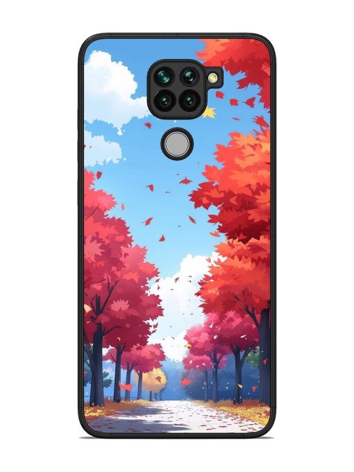 Autumn'S Embrace Glossy Soft Edge Case for Xiaomi Redmi Note 9 Chachhi