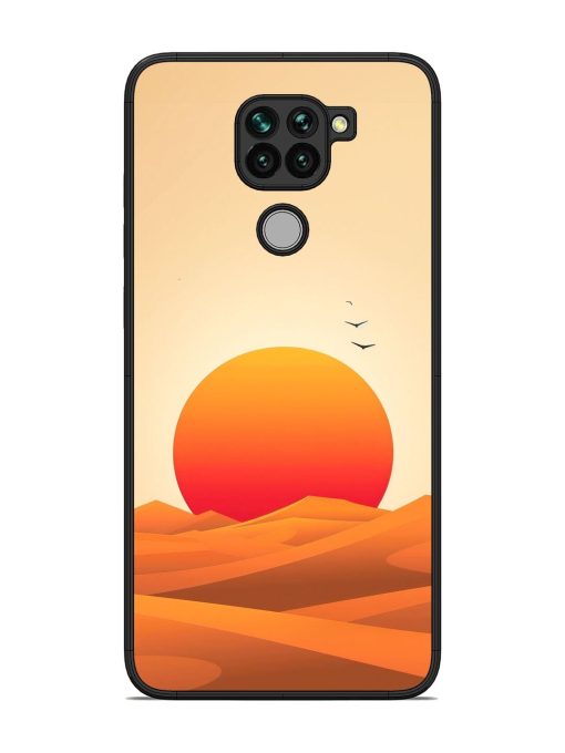 Desert Sunset Glossy Soft Edge Case for Xiaomi Redmi Note 9 Chachhi