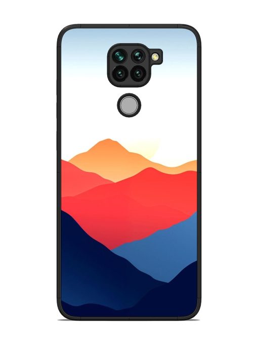 Sunset Peaks Glossy Soft Edge Case for Xiaomi Redmi Note 9 Chachhi