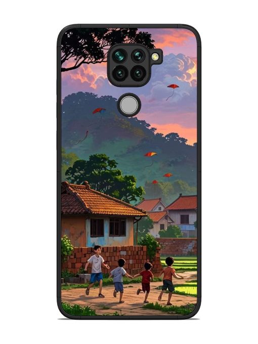 Sunset Play Glossy Soft Edge Case for Xiaomi Redmi Note 9 Chachhi