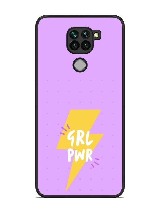 Girl Power Spark Glossy Soft Edge Case for Xiaomi Redmi Note 9 Chachhi