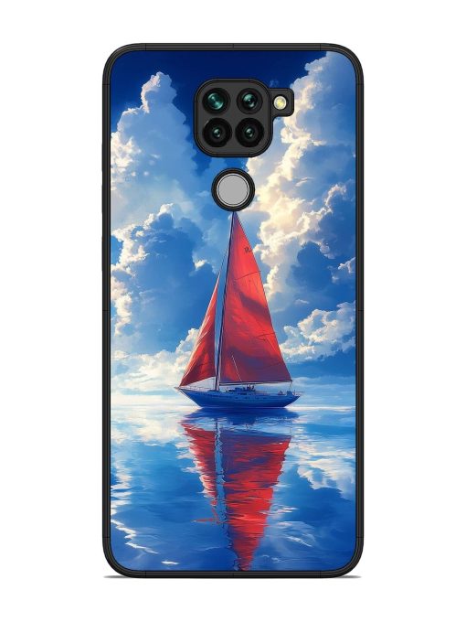 Crimson Sails Glossy Soft Edge Case for Xiaomi Redmi Note 9 Chachhi