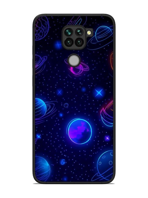 Neon Cosmos Glossy Soft Edge Case for Xiaomi Redmi Note 9 Chachhi