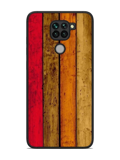 Colorful Woodgrain Glossy Soft Edge Case for Xiaomi Redmi Note 9 Chachhi