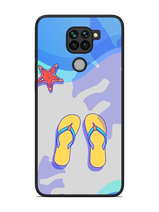 Sandy Toes And Salty Seas Glossy Soft Edge Case for Xiaomi Redmi Note 9 Chachhi