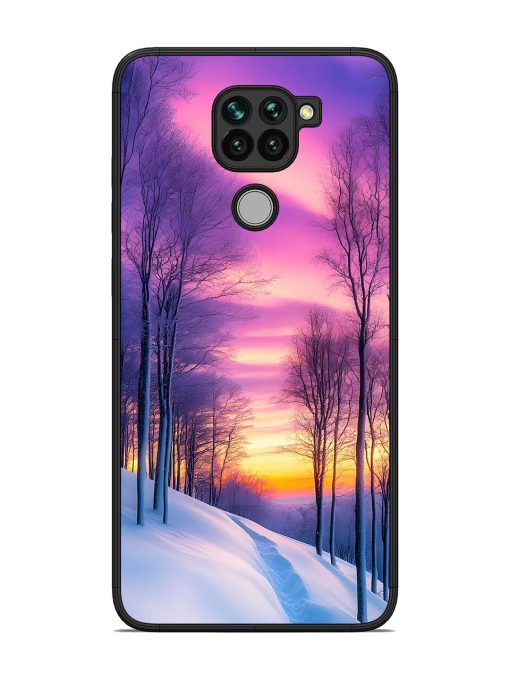 Winter'S Purple Haze Glossy Soft Edge Case for Xiaomi Redmi Note 9 Chachhi