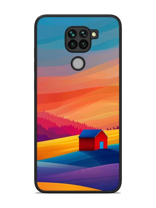 Sunset Solitude Glossy Soft Edge Case for Xiaomi Redmi Note 9 Chachhi