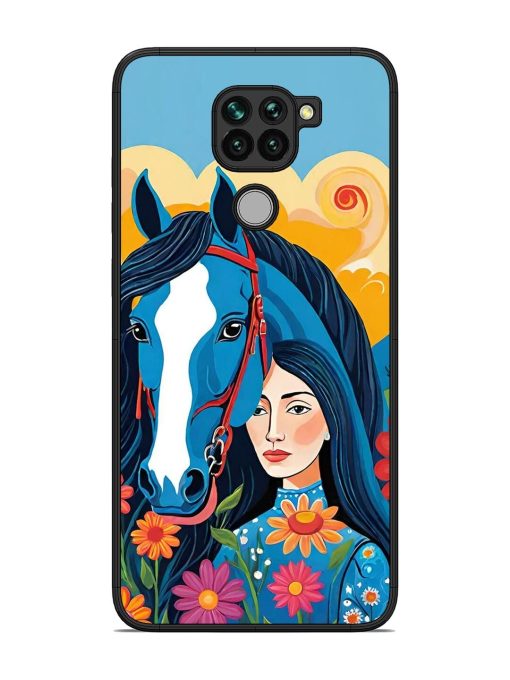 Equine Enchantment Glossy Soft Edge Case for Xiaomi Redmi Note 9 Chachhi