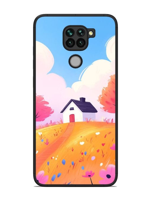 Hilltop Haven Glossy Soft Edge Case for Xiaomi Redmi Note 9 Chachhi