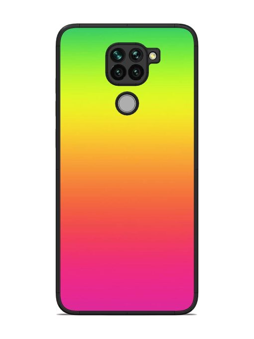 Rainbow Gradient Glossy Soft Edge Case for Xiaomi Redmi Note 9 Chachhi