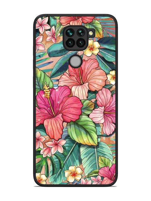 Tropical Tapestry Glossy Soft Edge Case for Xiaomi Redmi Note 9 Chachhi