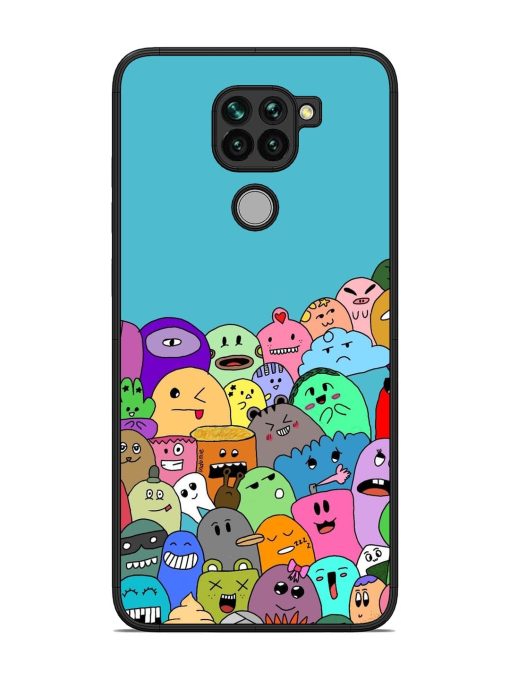 Monster Mash Glossy Soft Edge Case for Xiaomi Redmi Note 9 Chachhi