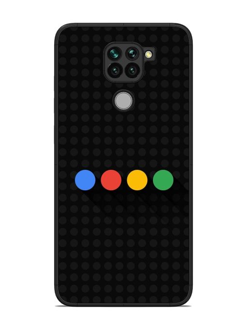 Google Dots Glossy Soft Edge Case for Xiaomi Redmi Note 9 Chachhi