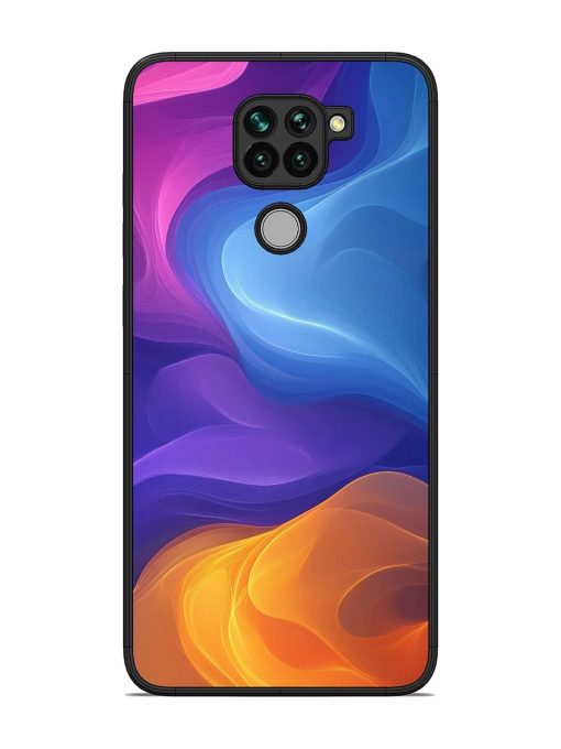 Cosmic Currents Glossy Soft Edge Case for Xiaomi Redmi Note 9 Chachhi